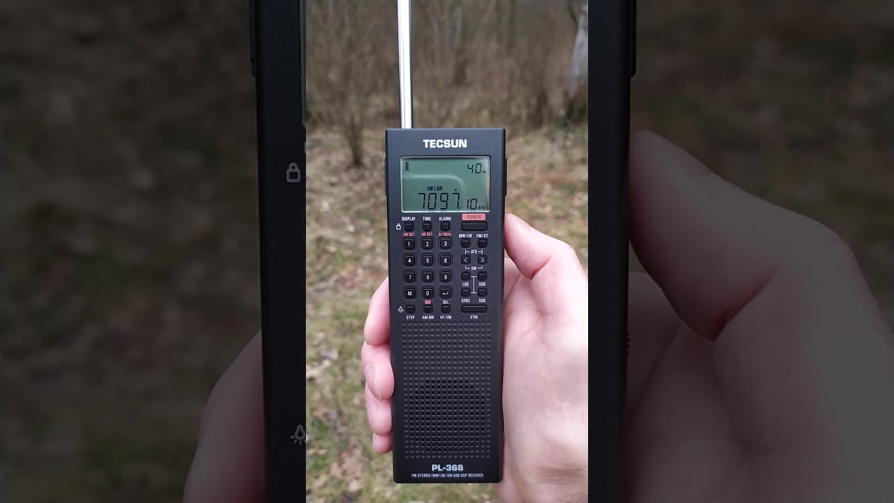 Обзор Tecsun PL-368, SSB 40m