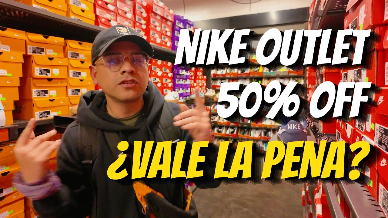 PRECIOS NIKE OUTLET al 50% ¿VALE LA PENA? - Septiembre NIKE #famsperu