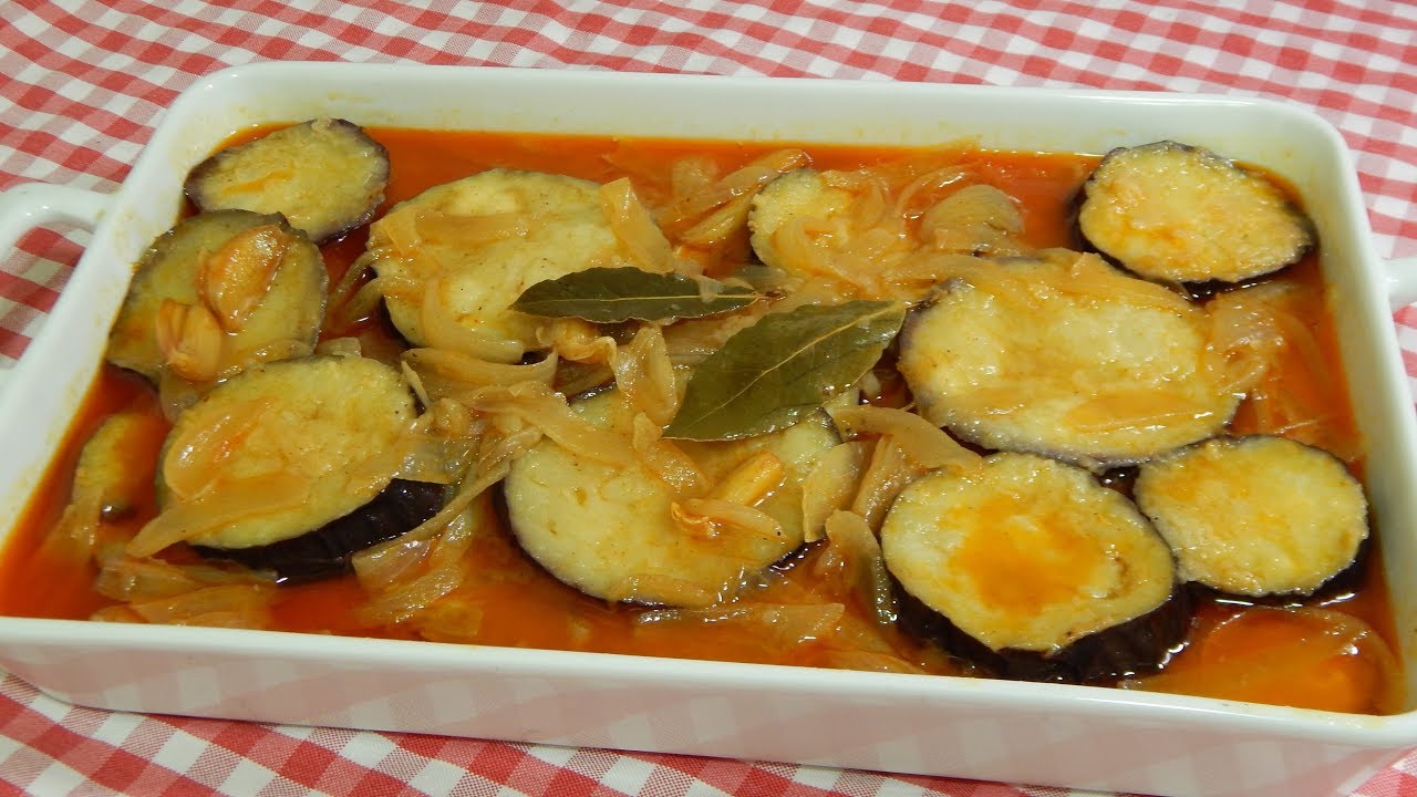 Cómo hacer berenjenas en escabeche paso a paso