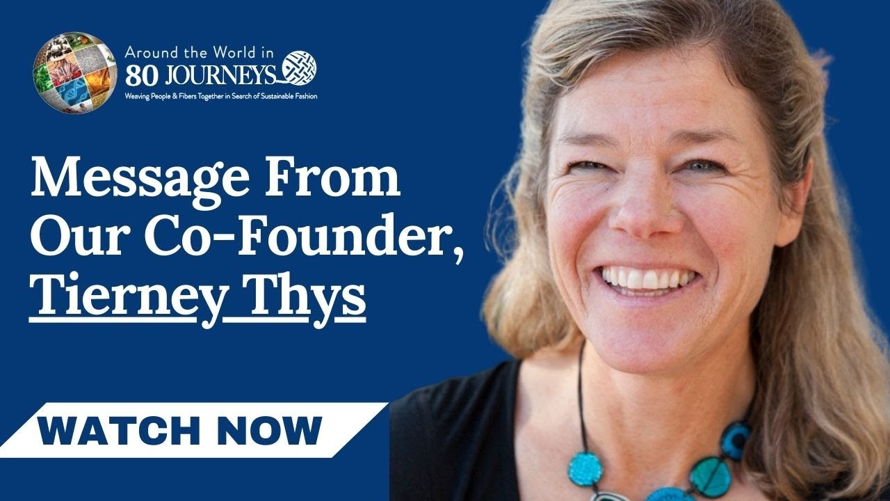 Message from our co-founder Tierney Thys
