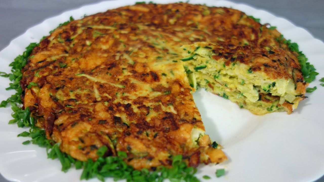Tortilla z cukinii. Smaczne, proste, letnie smaki !!