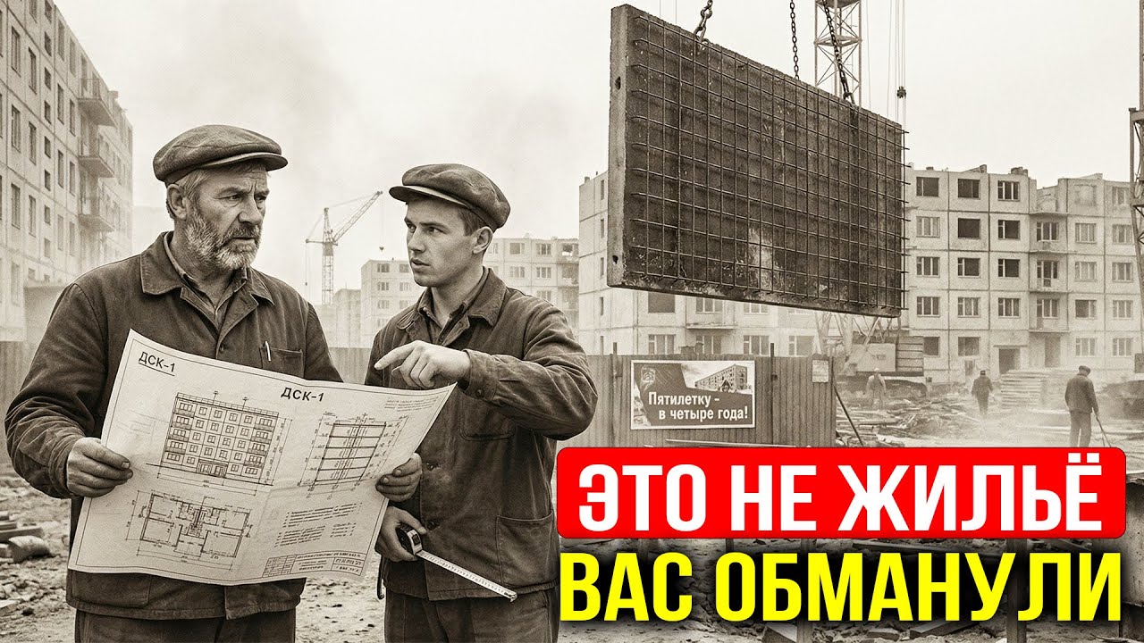 Хрущёвки - Это Не Жильё. Правда О 48 Миллионах Тонн Металла Шокирует Вас