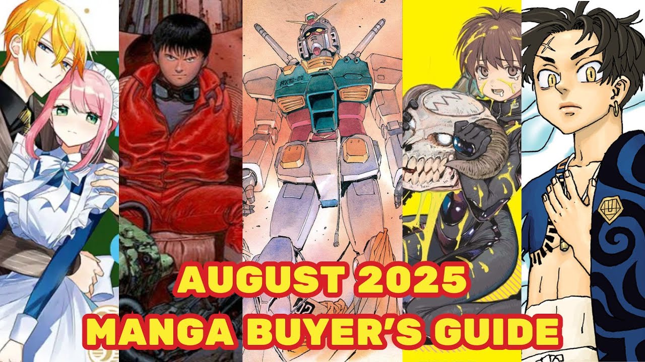 Manga Buyer's Guide - August 2025