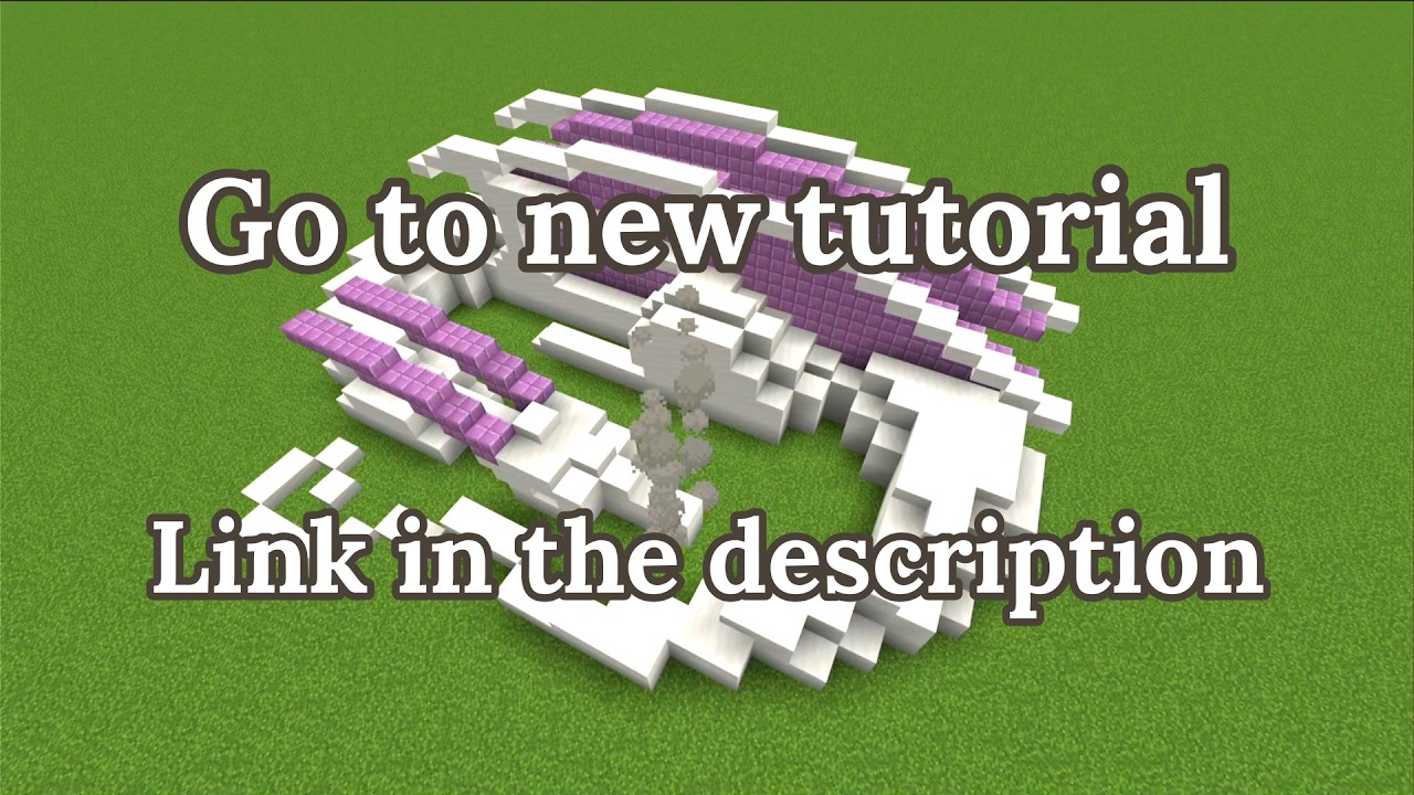 How to build a baby Dragon [Go to new tutorial] Minecraft