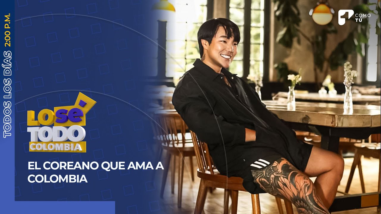 Hablamos con Zion, el primer coreano en cantar música popular en Colombia | Canal 1
