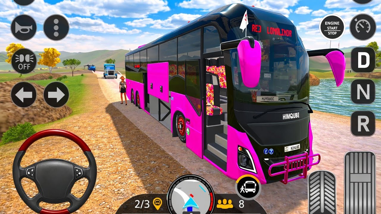 Dangerous Village Roads with a Giant Coach Bus! 🚌🔥 | Coach Bus Simulator Career Mode #17