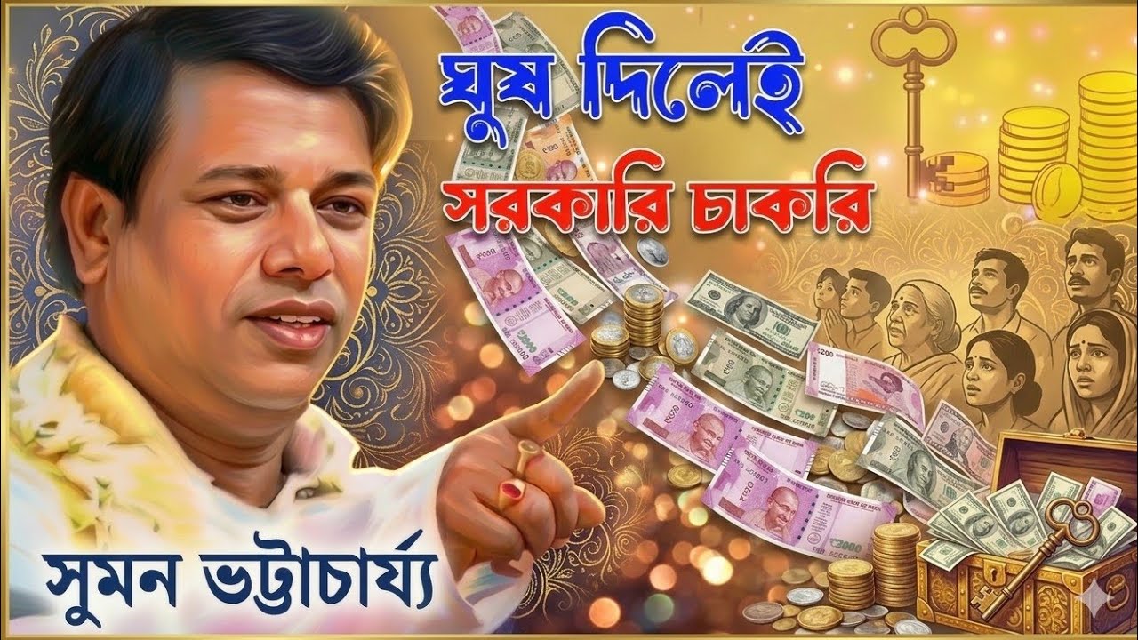 ঘুষ দিলেই সরকারী চাকরী / সুমন ভট্টাচার্য কীর্তন /sumon bhattacharya kirtan /@Sridhamkirtan