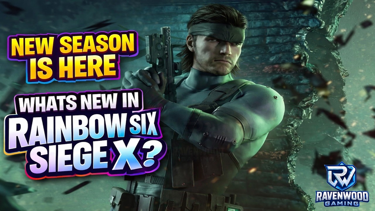 Rainbow Six Siege X NEW Season Update 🔥 Operator, Map Changes & Loadouts