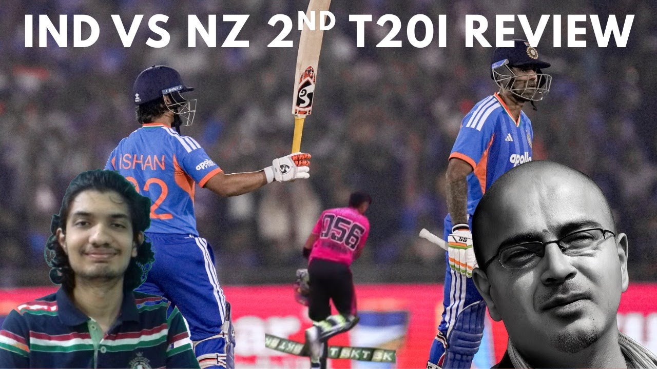 KIWI EXTINCTION IN CHATTISGARH!!!  -  IND vs NZ - 2nd T20I  Review