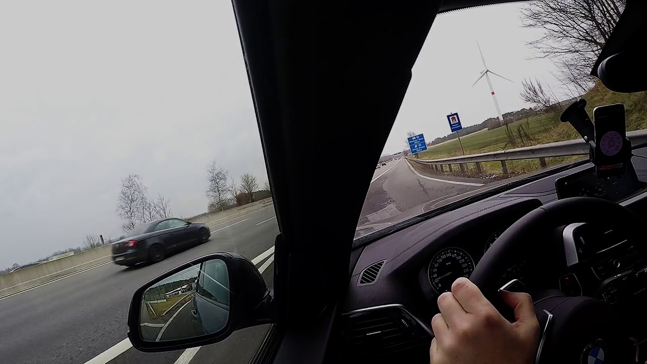 BMW M240i xDrive stock exhaust downshifts and gurgles