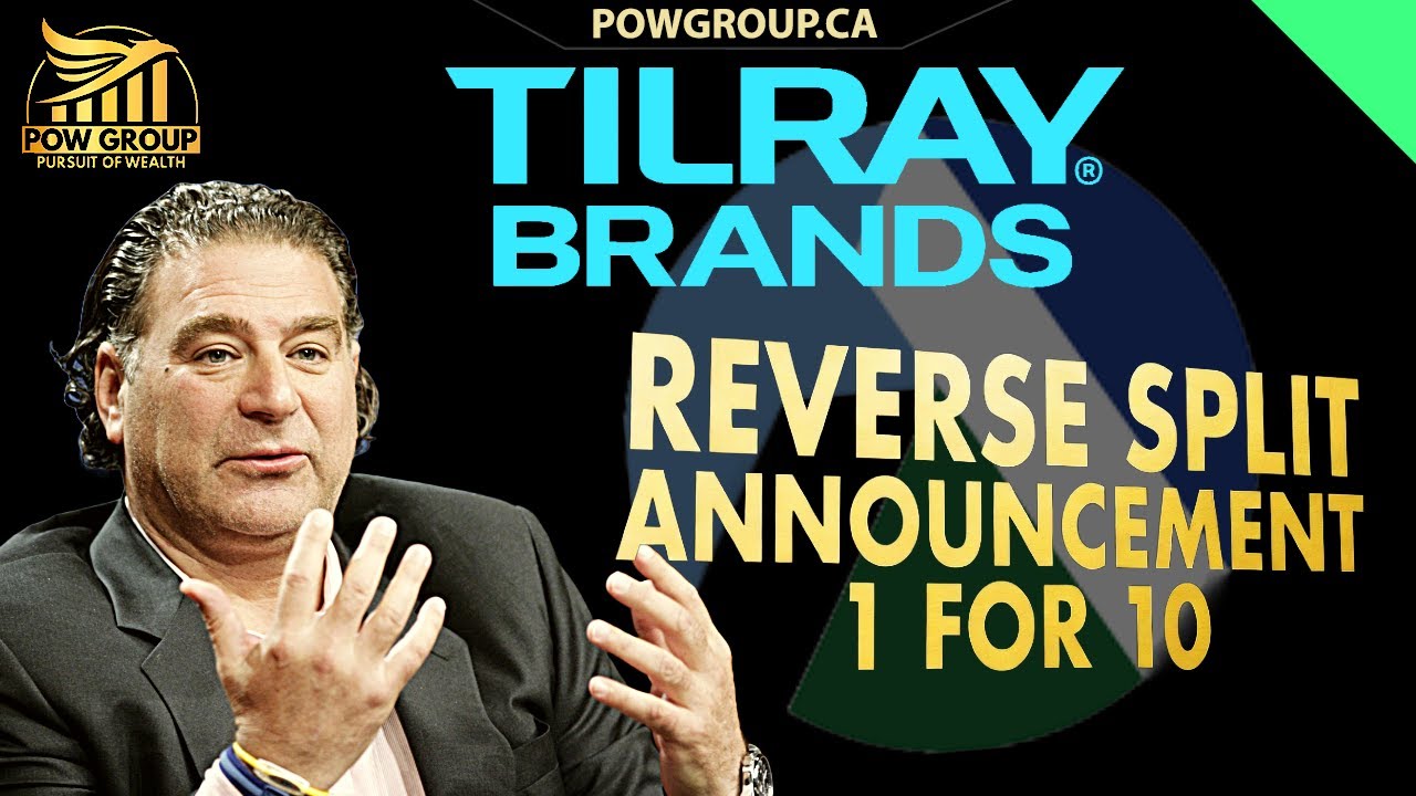 Tilray Brands проводит обратное дробление акций в соотношении 1 к 10 на фоне падения акций TLRY н...