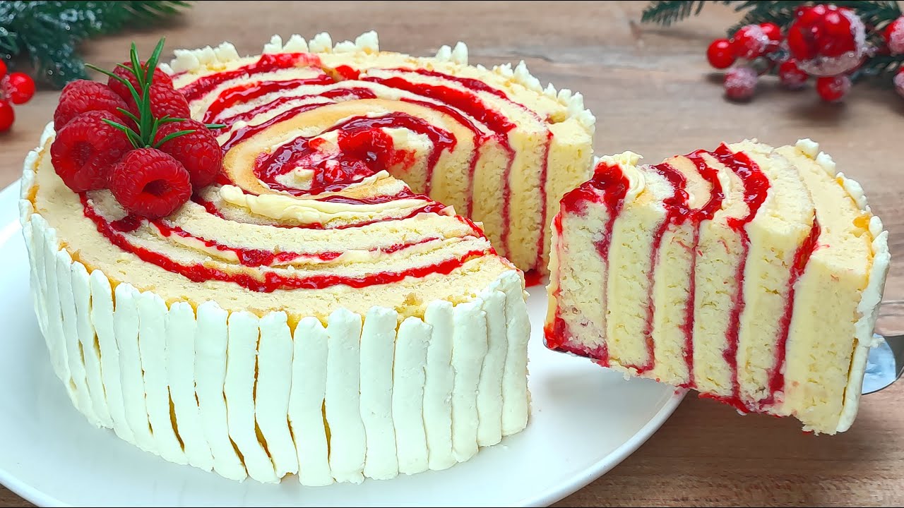 🎄🎂Новый волшебный торт на Рождество. Торт для всей семьи. Быстрый и простой рецепт.