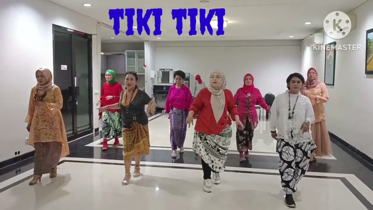 TIKI TIKI LINE DANCE || GARDENA CLASS 