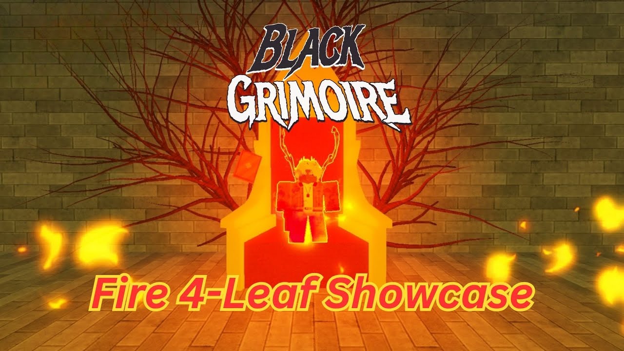 Fire 4L Showcase | Black Grimoire