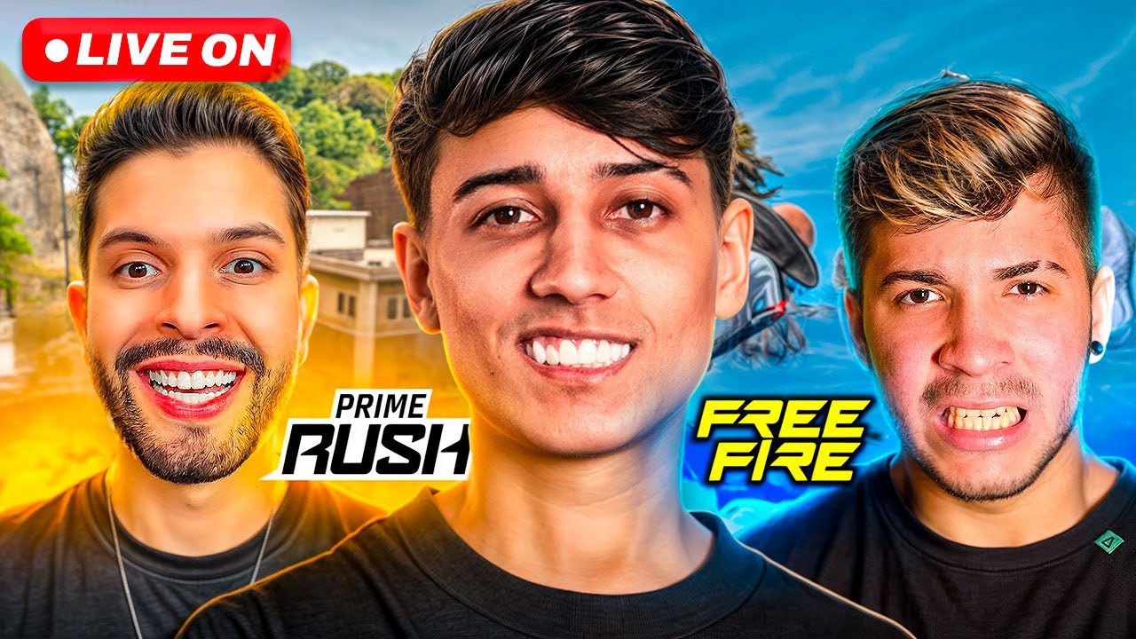 NOISE IS BACK?? PRIME RUSH COM AS LENDAS 💚  LOUD BAK FREE FIRE AO VIVO 💚