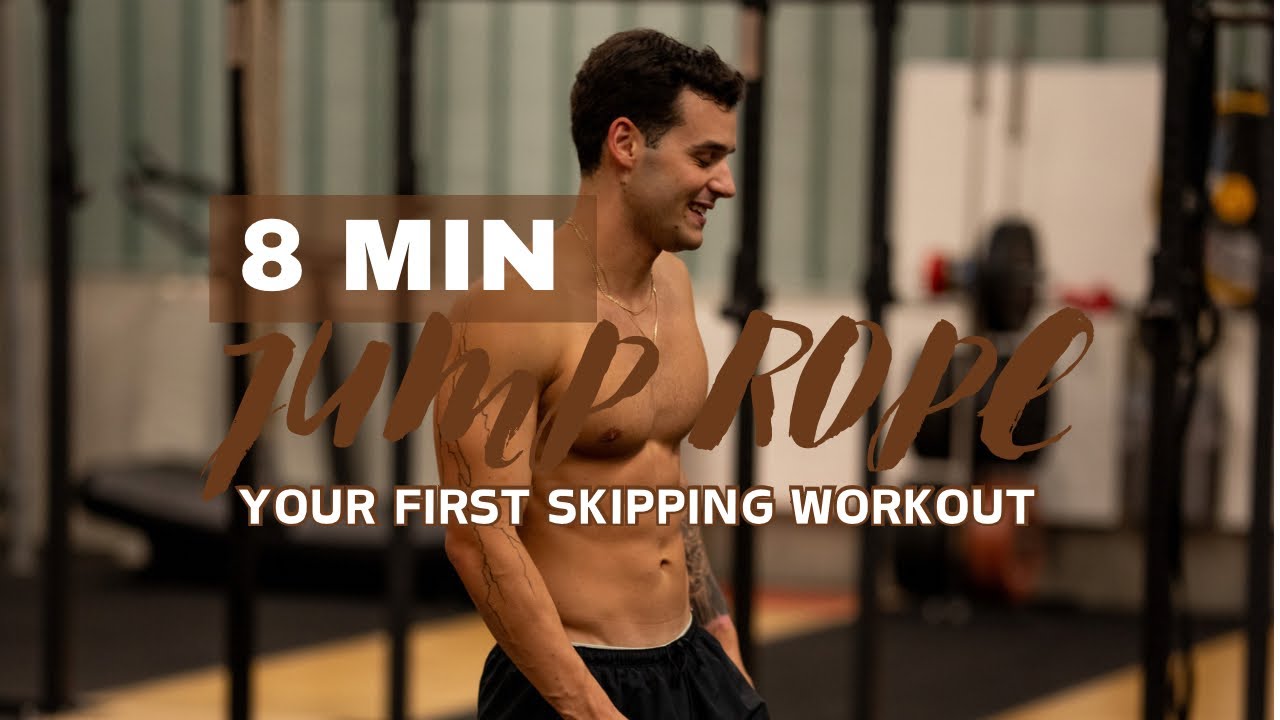 YOUR FIRST SKIPPING WORKOUT l 8 MIN l JUMP ROPE WORKOUT