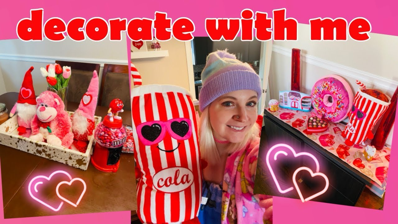 Clean and decorate with me for Valentine’s Day