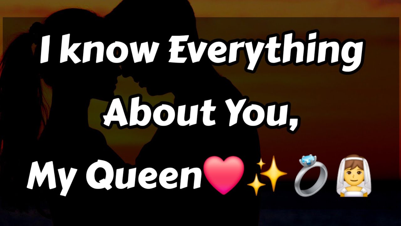 I know Everything About You, My Queen❤️✨💍👰 || Dm to Df Love Letters 💌🫂 #loveletter 