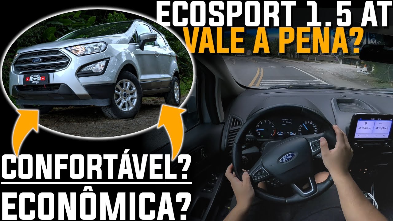 🚨 AVALIAÇÃO FORD ECOSPORT SE 1.5 2020 AUTOMÁTICO VALE A PENA? CONSUMO, CONFORTO E DESEMPENHO BONS? 🚨
