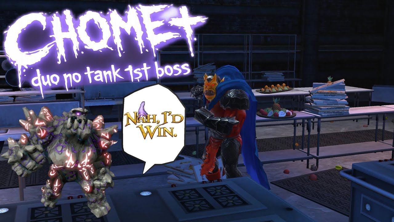 DCUO CHOME+ DUO 1st Boss