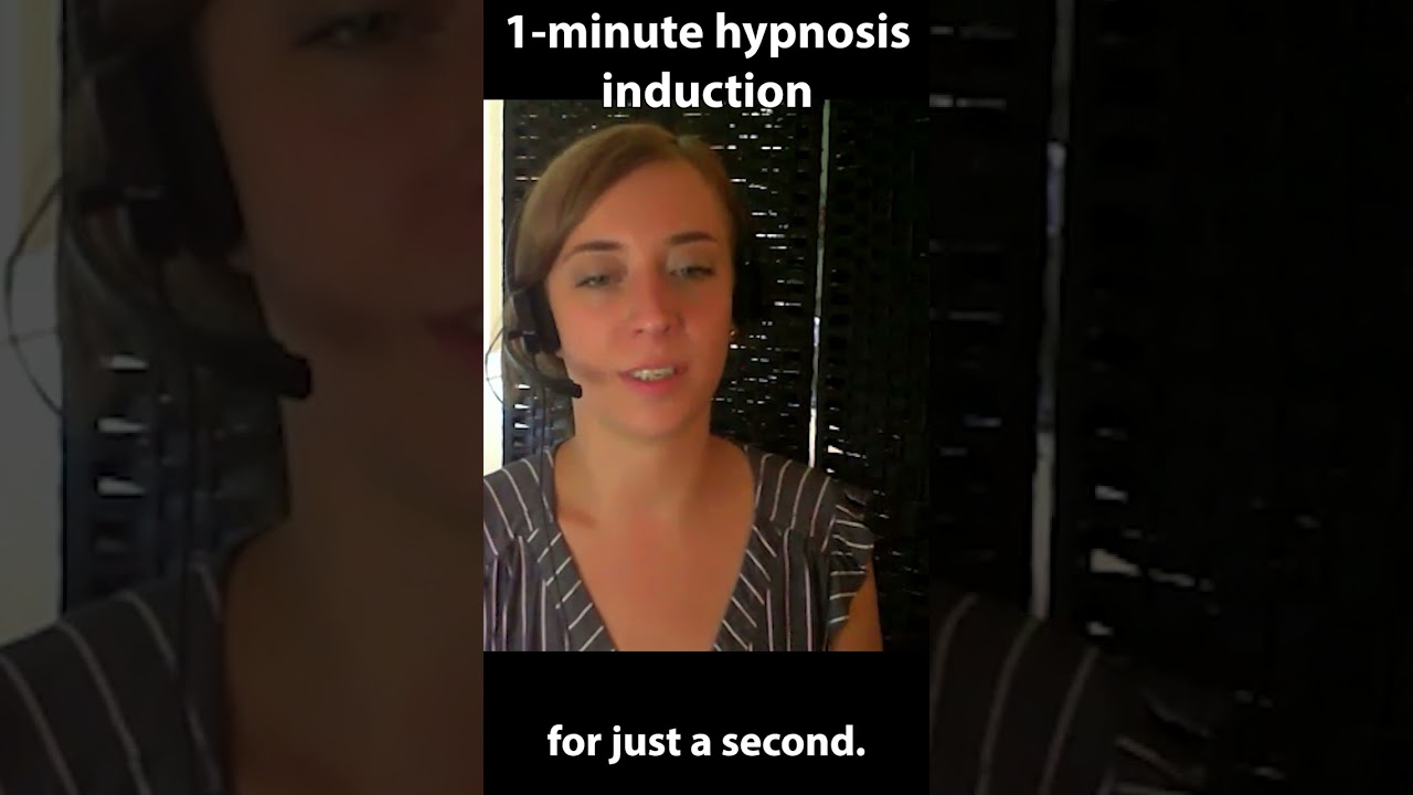 Fast Fun 1-Minute Hypnosis Induction