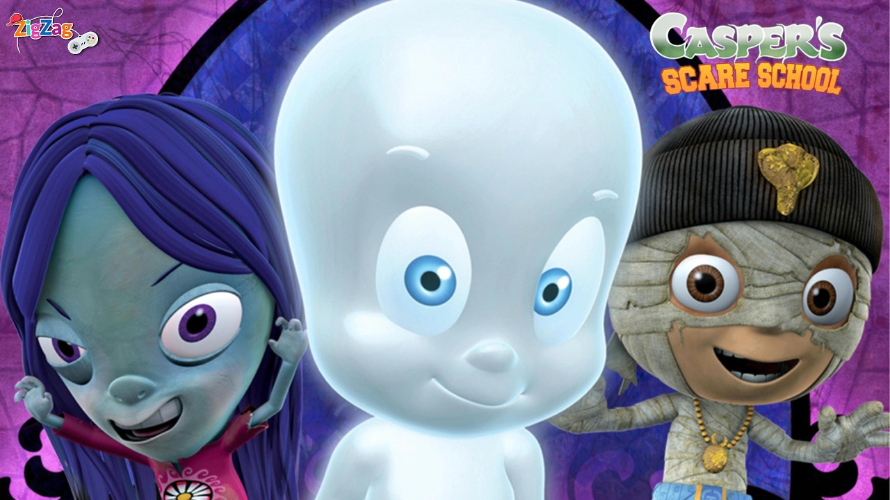 Casper Scare School | Full Movie Game | PS2 4K @ZigZagGamerPT