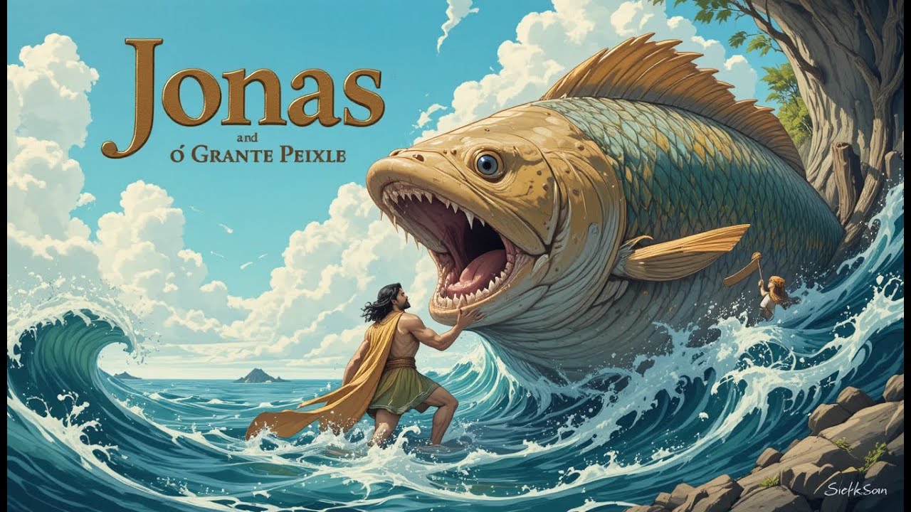Jonas e o Grande Peixe: A História da Obediência e Misericórdia de Deus