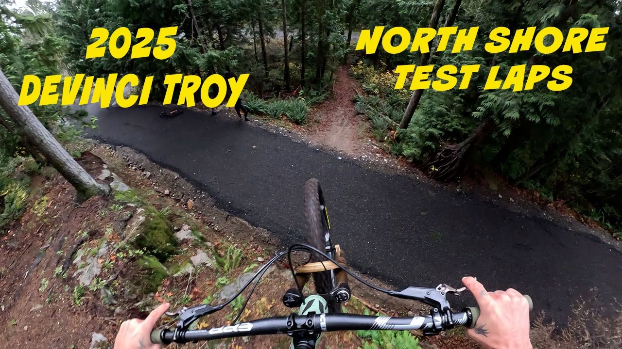 2025 Devinci Troy - North Shore Test laps