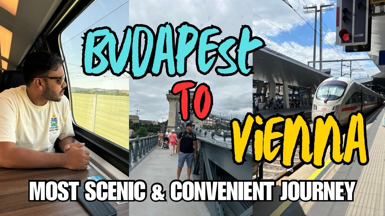 Из Будапешта в Вену на поезде | Путеводитель по Европе на поезде 2025 #eurotravel #eurotrain