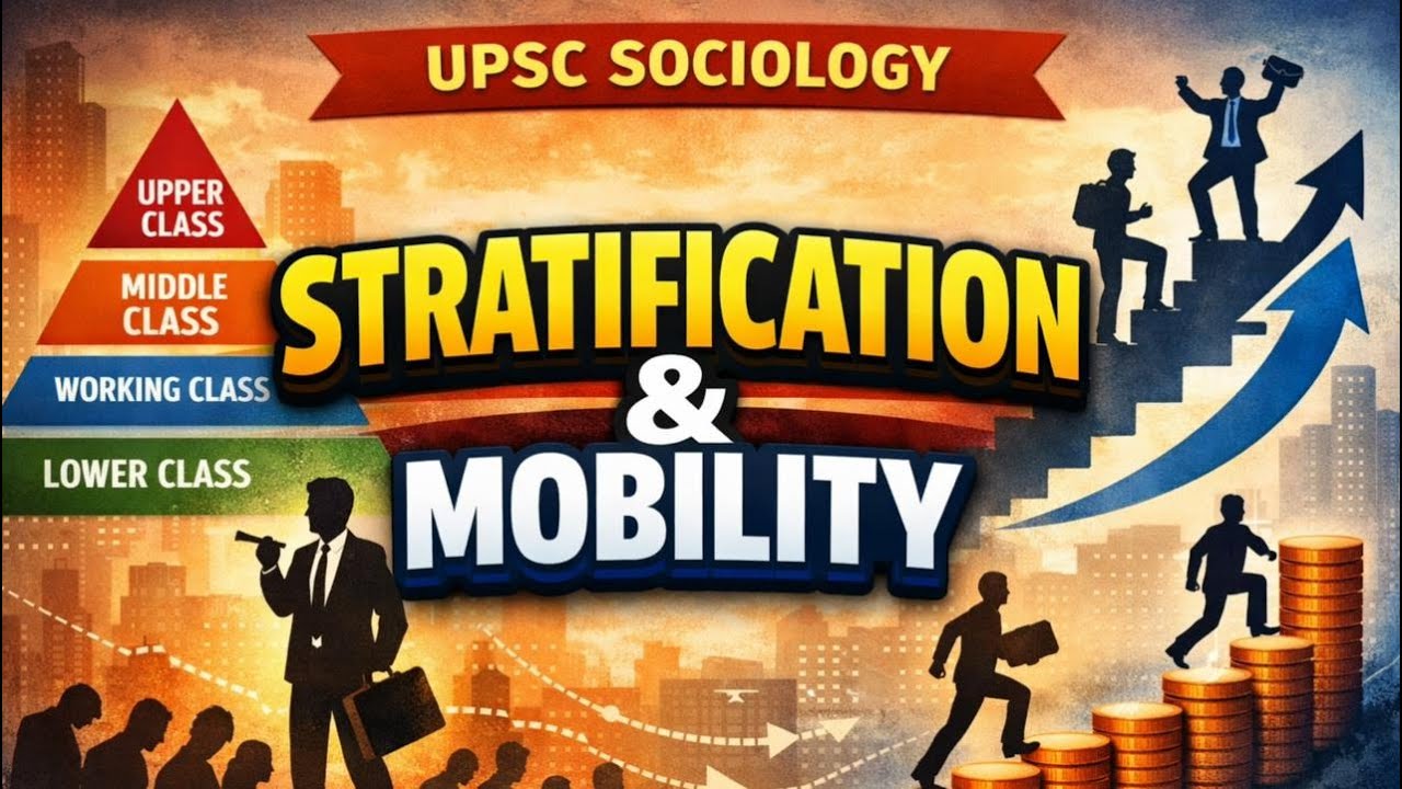 CHAPTER 5 | LECTURE 1 | STRATIFICATION AND MOBILITY | SOCIOLOGY OPTIONAL | PAPER 1