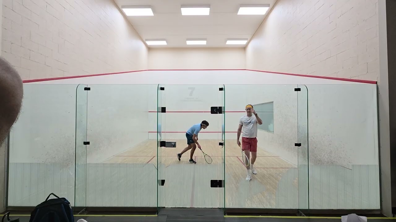 CJ Cabrero vs Mathew Mcauley | Monday Singles League | Burlington Hall Sporting Club