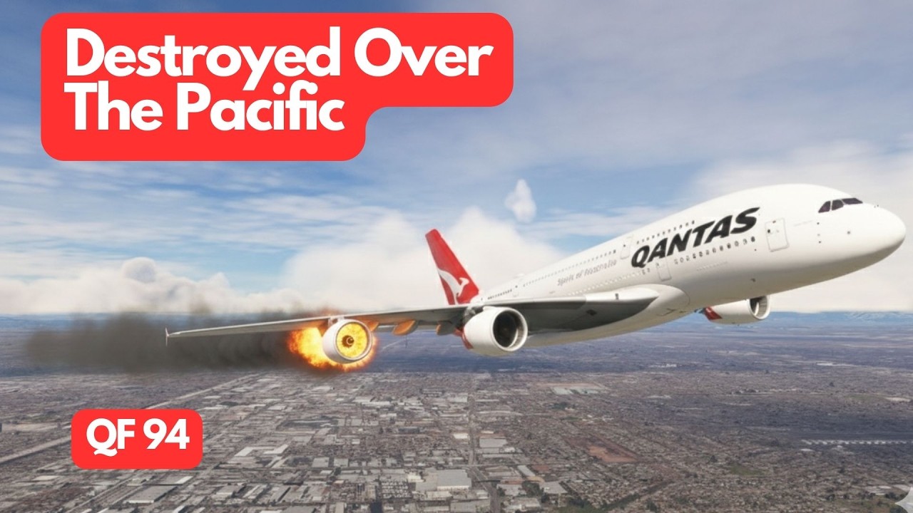 How Cleaning Supplies Tore An A380 Apart | Qantas Flight 94