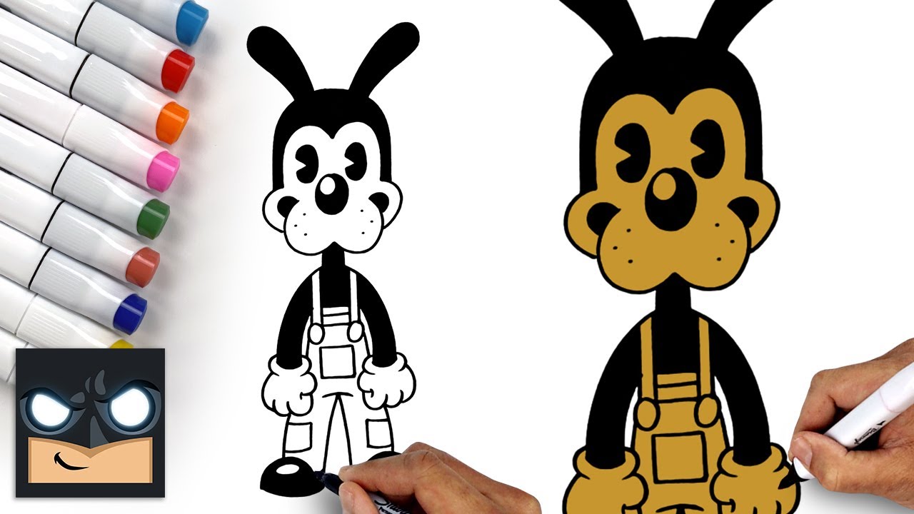 How To Draw Borkis | Bendy and the Dark Revival