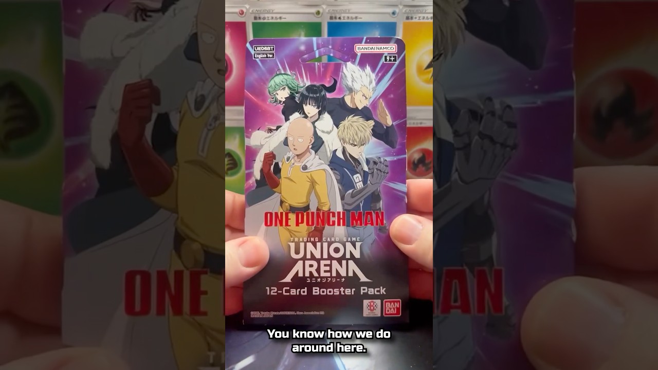 Отличный хит с арены Union Arena из &laquo;One Punch Man&raquo;! #unionarena