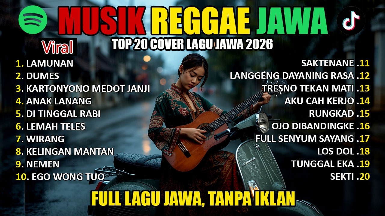 Cover Lagu Jawa Reggae Terbaru 2026 Full Album 🎧 Lagu Hits Spotify Indonesia Musik Cover Santai