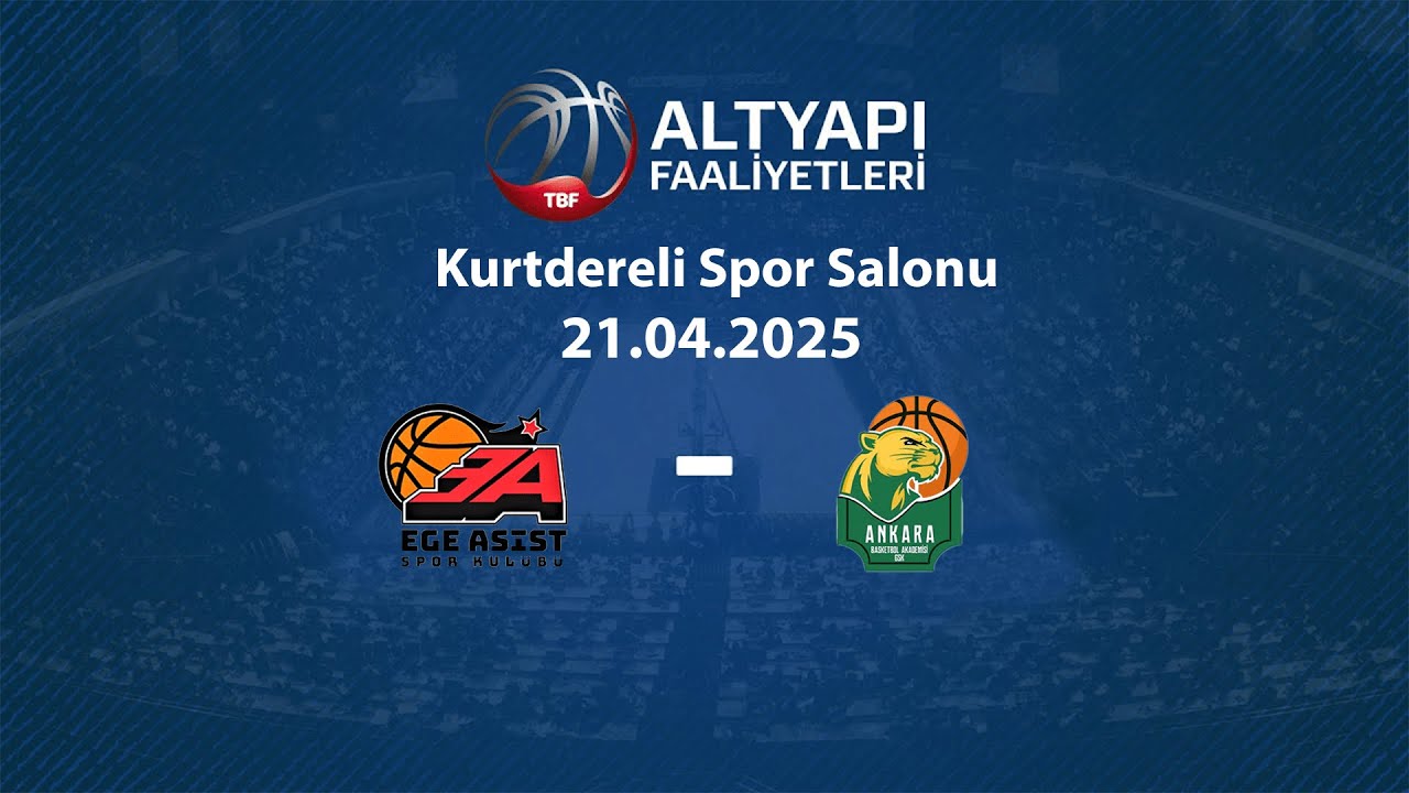 Ege Asist – Ankara Basketbol Akademi U14 Erkekler Türkiye Şampiyonası D Grubu