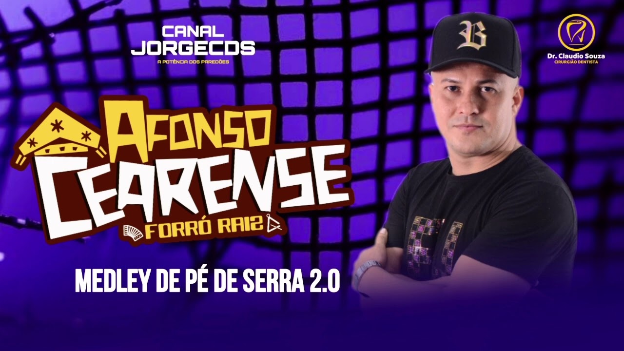 AFONSO CEARENSE FORRÓ RAÍZ MEDLEY DE PÉ DE SERRA 2.0 AO VIVO SET 2024 JORGECDS