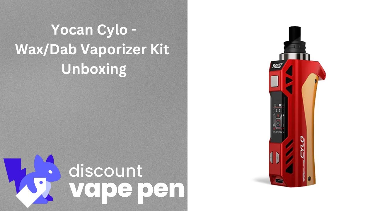 Yocan Cylo - Wax + Dab Vaporizer Kit Unboxing
