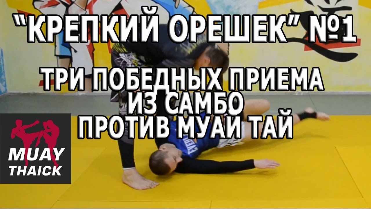 3 победных приема из САМБО против Муай Тай - проэкт 
