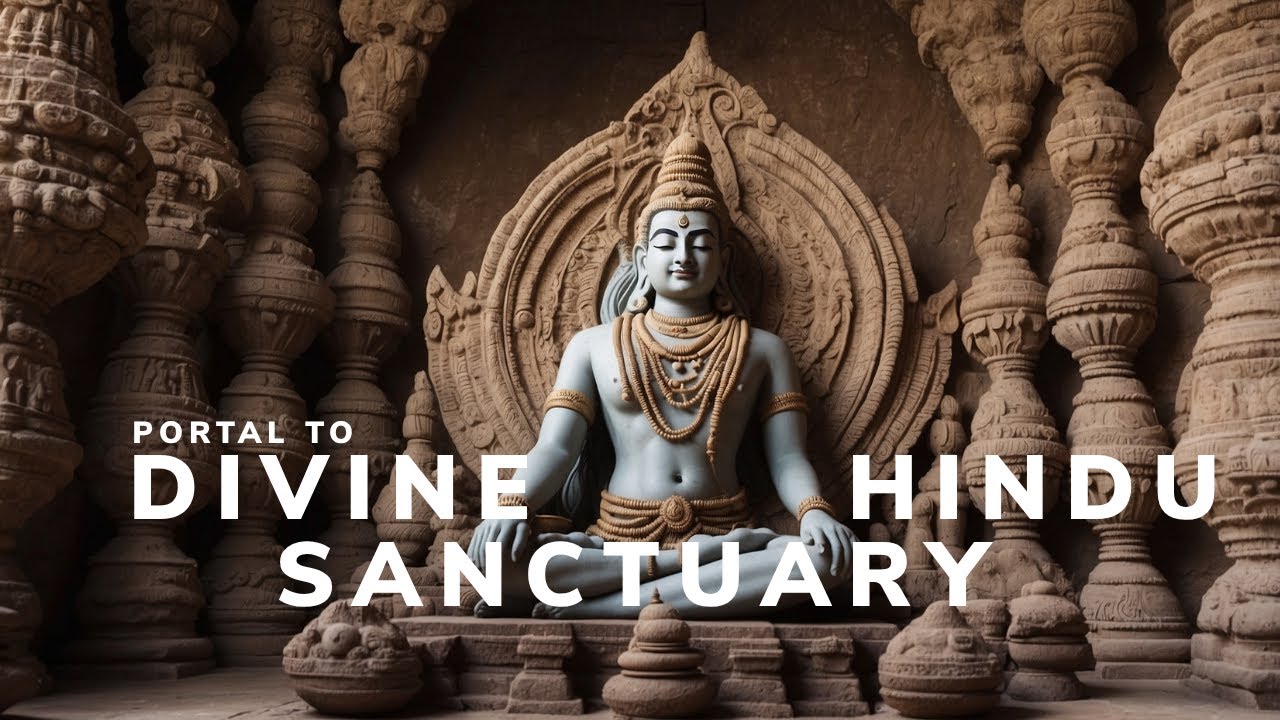 🌺 Indian Hindu Relaxing Music | Soothing Sitar, Peaceful Temple Atmosphere & Divine Ambient Sounds🕉️