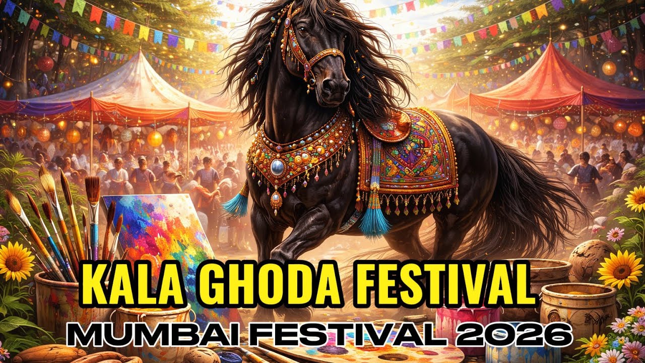 🐎 KALA GHODA ARTS  FESTIVAL MUMBAI 🐴2026(Every Feburary) 🎨(31st JAN 8th FED )🎭#kalaghoda#explore 