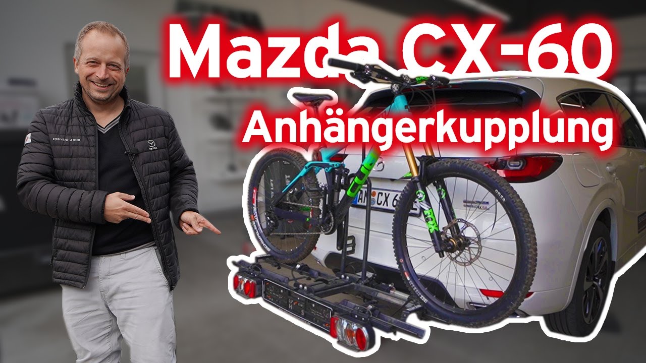 Mazda CX-60 Anhängerkupplung AHK | Auspacken & Einbauen | Test Fahrradträger + viele Tipps & Tricks