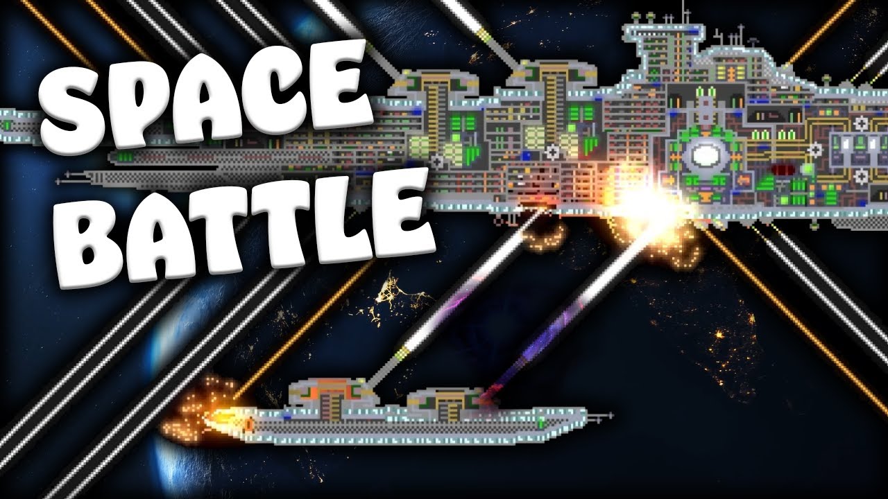 SPACE DESTROYER BATTLE in The Powder Toy!