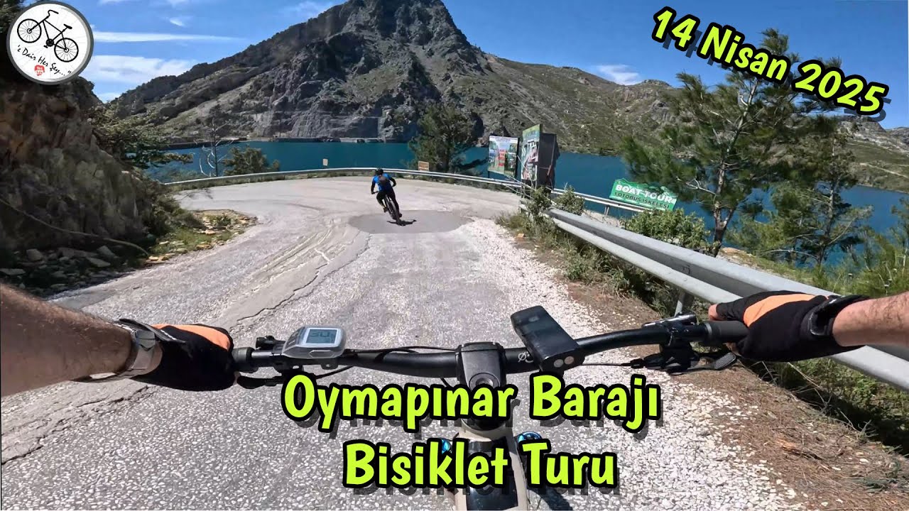 Oymapınar Barajı Bisiklet Turu 14 Nisan 2025
