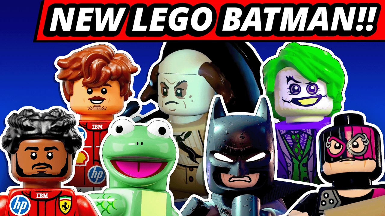НОВОСТИ LEGO! НОВЫЕ злодеи Бэтмена! Ящер?! Шлемы Формулы-1! Редкие ЭКСКЛЮЗИВЫ! События Star Wars!