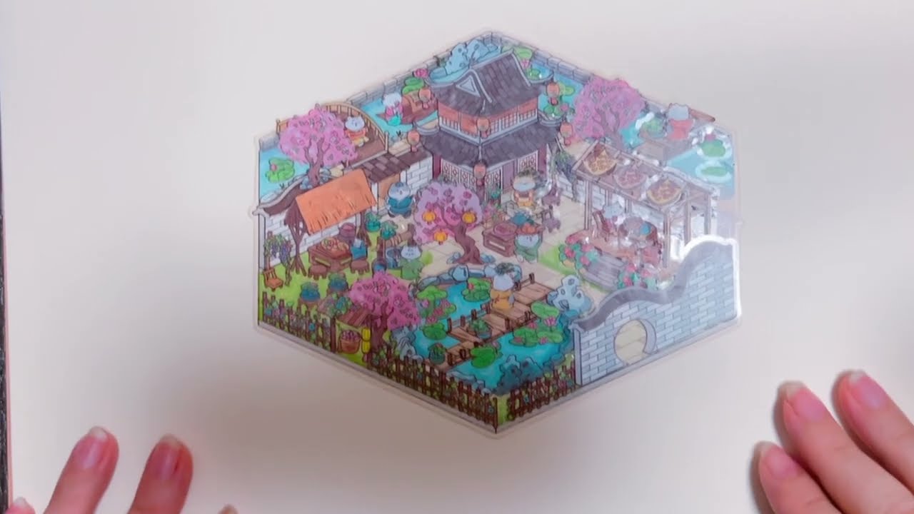 ASMR DIY miniature scene sticker No,35