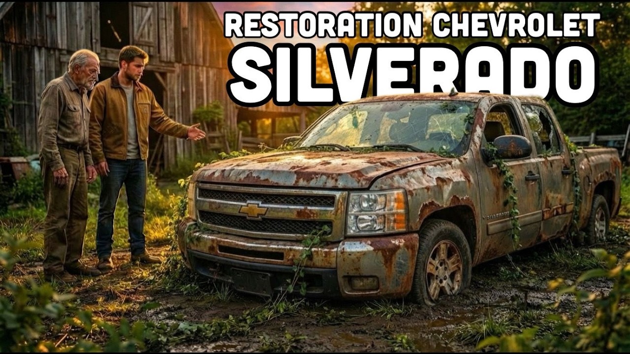 ASMR Car Restoration! Full Restoration Of a Chevrolet Silverado from Total Disrepair to Looking New
