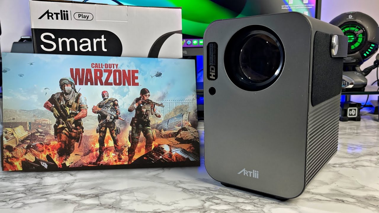 ARTLii Play Compact LED Projector with Android TV OS - 200