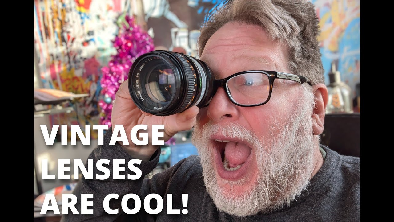 Why Vintage Camera Lenses Are Cool - Canon FD 50mm F1.4 s.s.c.