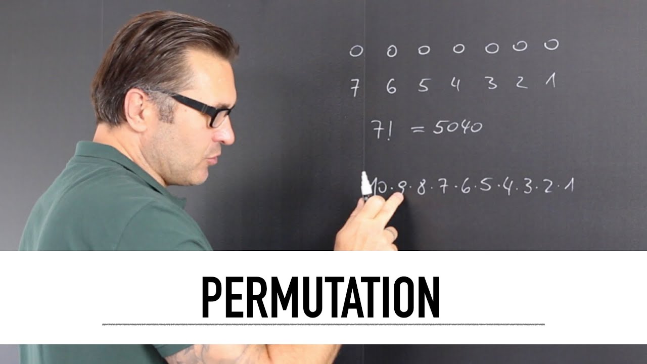 Was ist eine Permutation? | Kombinatorik | Variation | Kombination